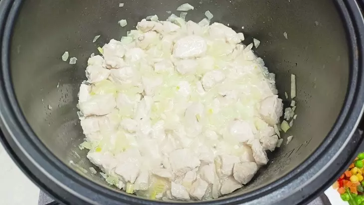 Мексиканская смесь с курицей - рецепт правильного питания в мультиварке: шаг 3