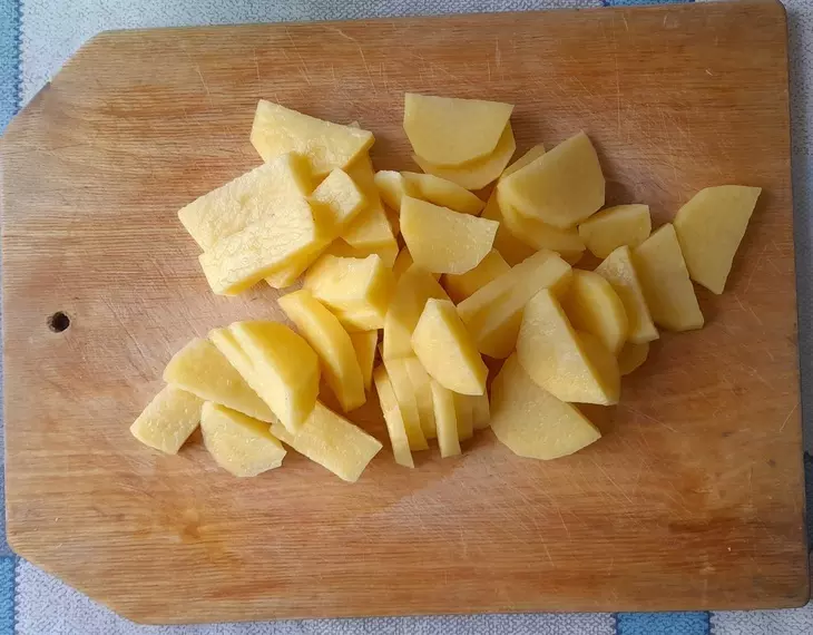 Пряные запечённые картофель и морковь: шаг 3