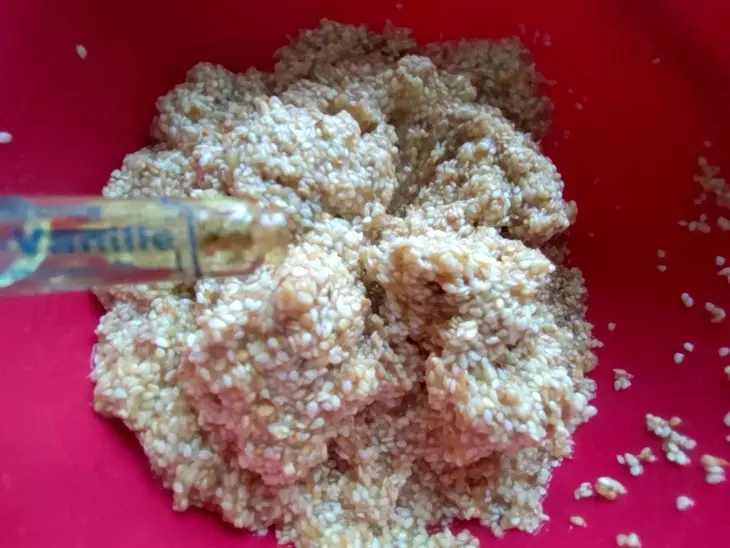 Печенье с кунжутом и бананами: шаг 5