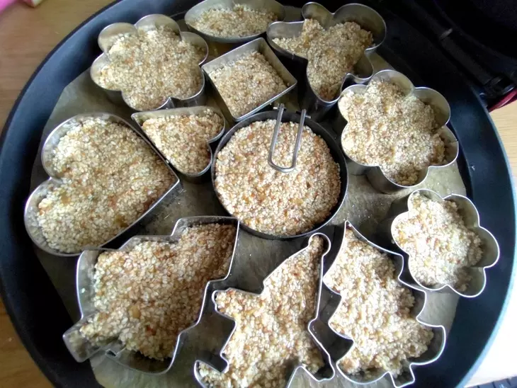 Печенье с кунжутом и бананами: шаг 7