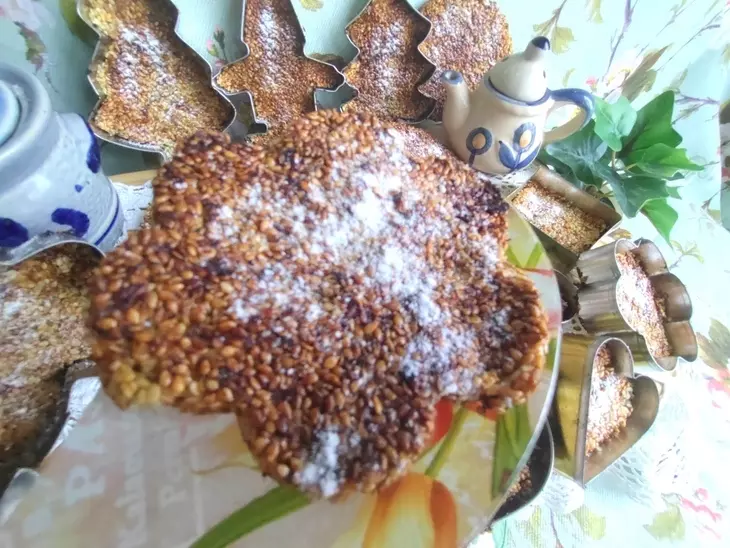 Печенье с кунжутом и бананами: шаг 9