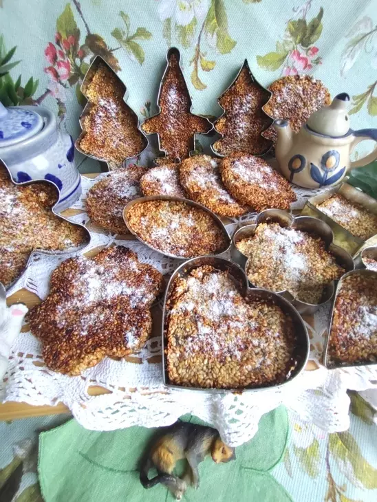 Печенье с кунжутом и бананами: шаг 11