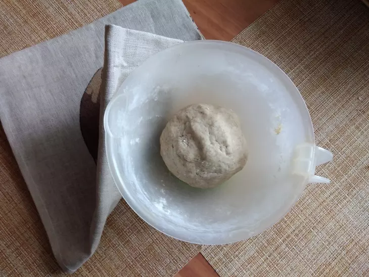 Ржано-пшеничная галета с печёным картофелем и болгарским перцем: шаг 3