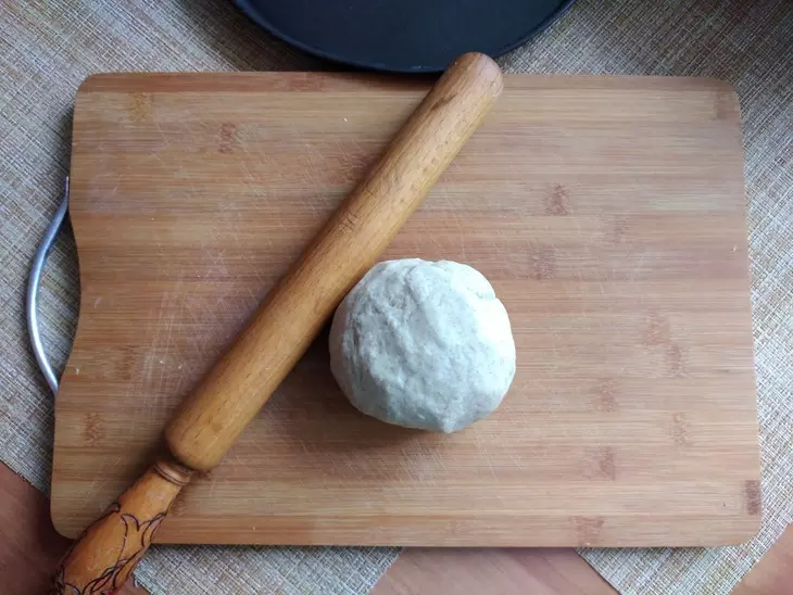 Ржано-пшеничная галета с печёным картофелем и болгарским перцем: шаг 6