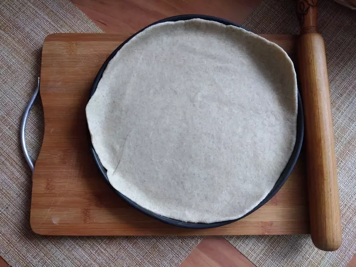 Ржано-пшеничная галета с печёным картофелем и болгарским перцем: шаг 7