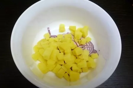 Картофельный салат по-критски: шаг 2