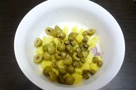 Картофельный салат по-критски: шаг 3