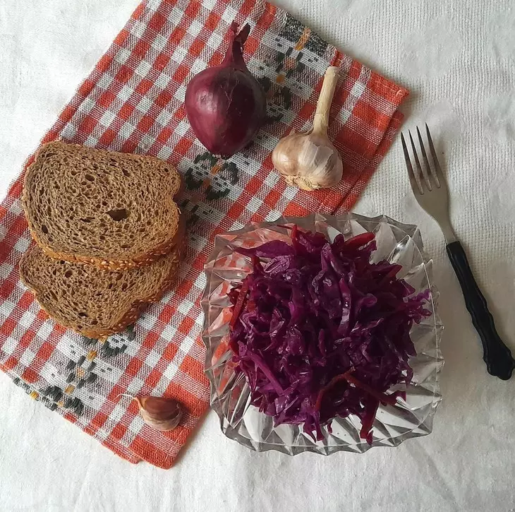 Маринованная краснокочанная капуста: шаг 7