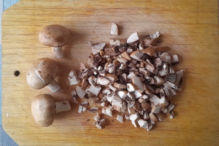 Картофельные ватрушки с грибами: шаг 3