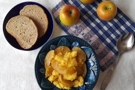 Запечённая кукурузная каша с яблоками: шаг 10