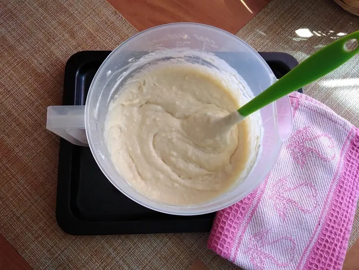 Миндальный кулич на йогурте: шаг 7