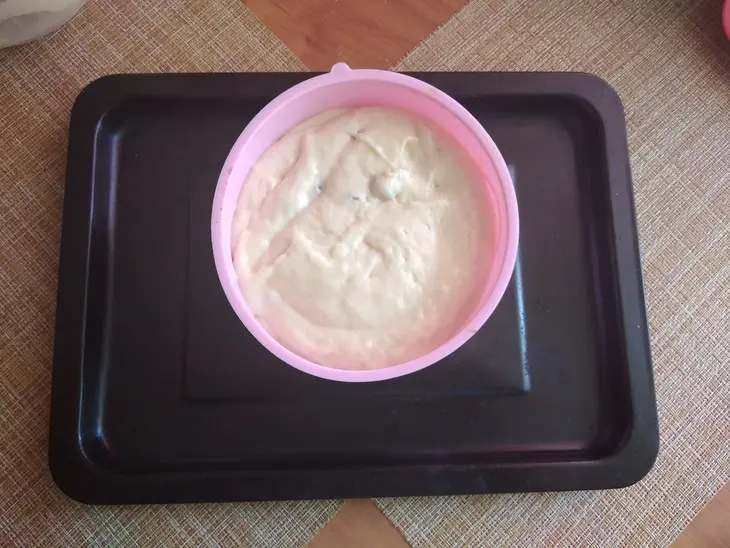 Миндальный кулич на йогурте: шаг 11