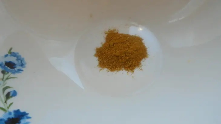 Шафранный картофель: шаг 2