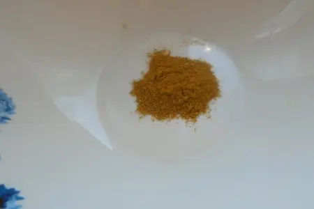 Шафранный картофель: шаг 2