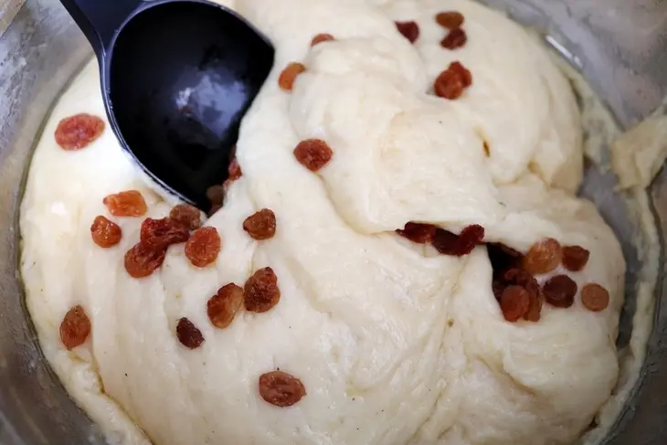 Лавандовый кулич с маскарпоне: шаг 6