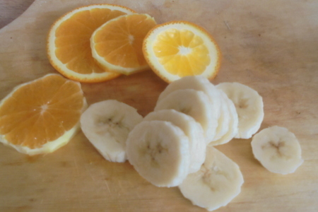 Молочная пшенная каша с апельсином и бананом: шаг 5