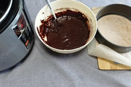 Классический брауни с какао — рецепт вкусной выпечки в мультиварке: шаг 4