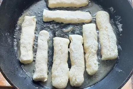 Творожные палочки: шаг 5