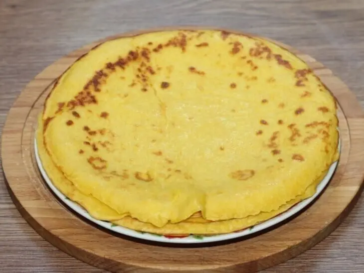 Овощные блинчики с кабачком и морковью: шаг 13