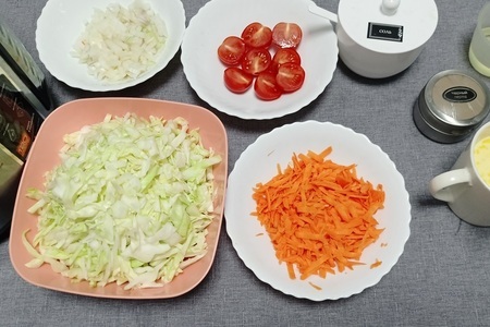 Капустная запеканка с черри — рецепт капустника в мультиварке: шаг 2