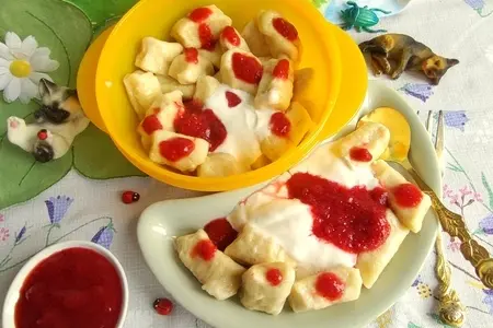 Вареники с бананом: шаг 14