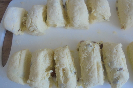 Запеченные сырники со сметанным кремом: шаг 5