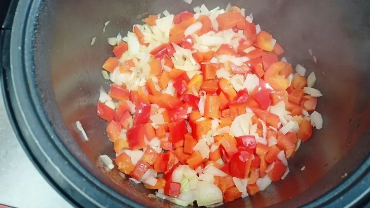 Кускус с фаршем по-турецки — рецепт блюда в мультиварке: шаг 3