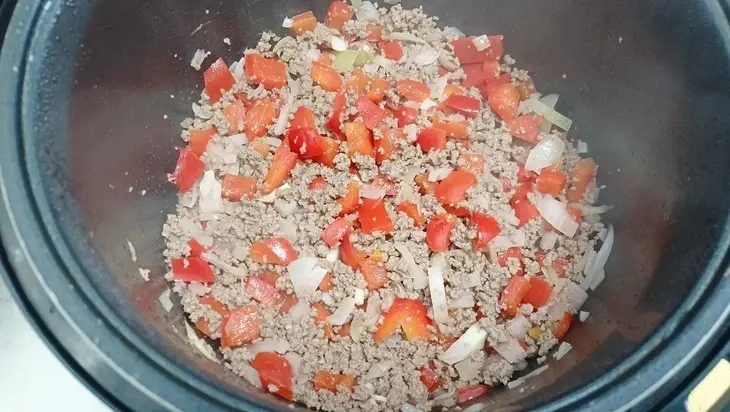 Кускус с фаршем по-турецки — рецепт блюда в мультиварке: шаг 4