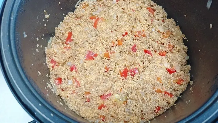 Кускус с фаршем по-турецки — рецепт блюда в мультиварке: шаг 6