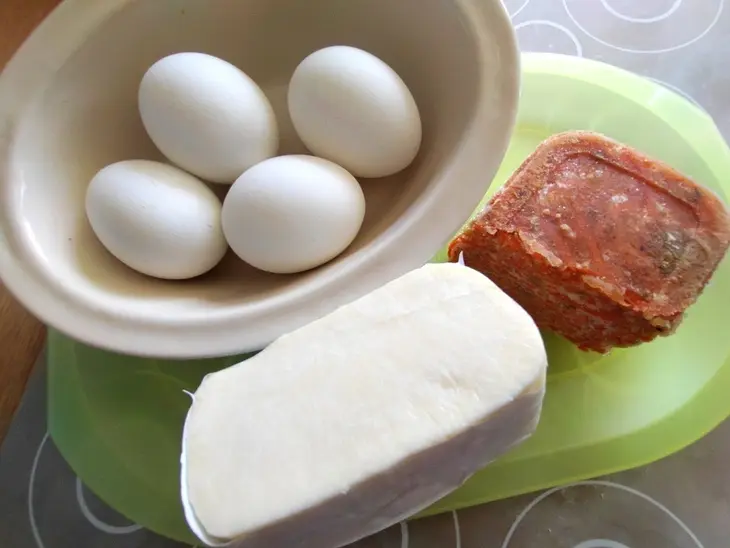Сырная закуска: шаг 1