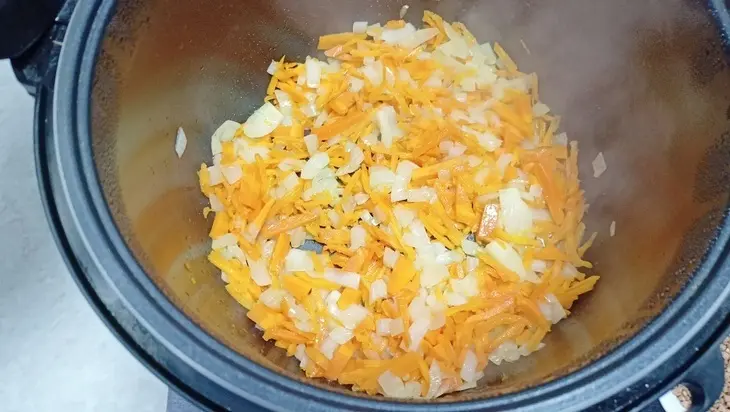 Гречка по-купечески — рецепт вкусной каши в мультиварке: шаг 3
