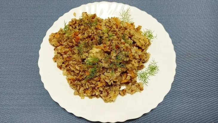 Гречка по-купечески — рецепт вкусной каши в мультиварке: шаг 6