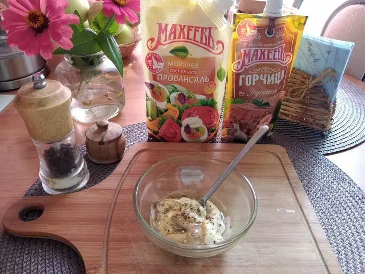 Салат с сухариками #махеевъ: шаг 2