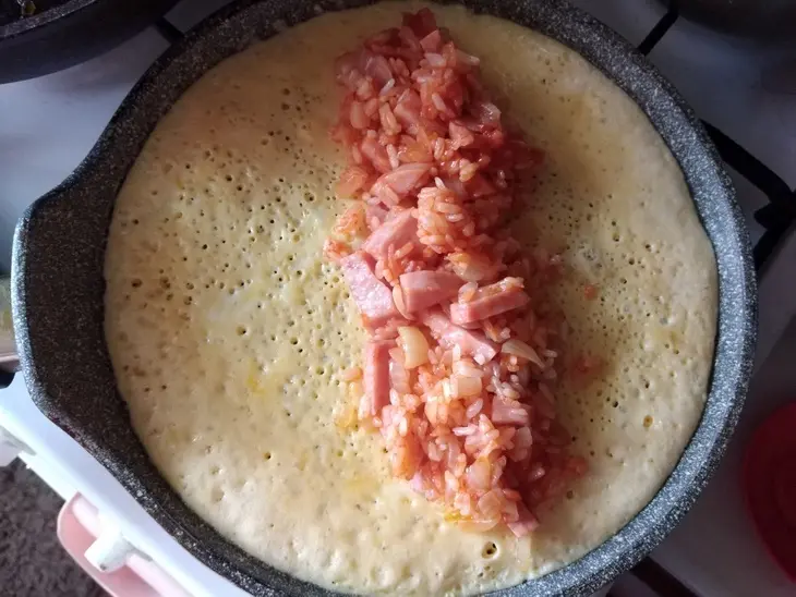 Необычный омлет с начинкой #махеевъ: шаг 7