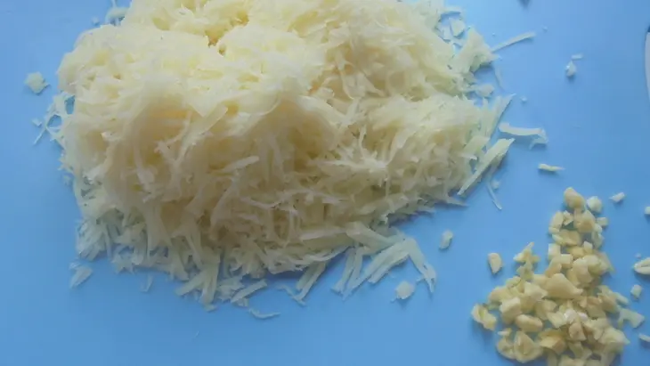 Сыром и зеленью "лодочки" с #махеевъ: шаг 6