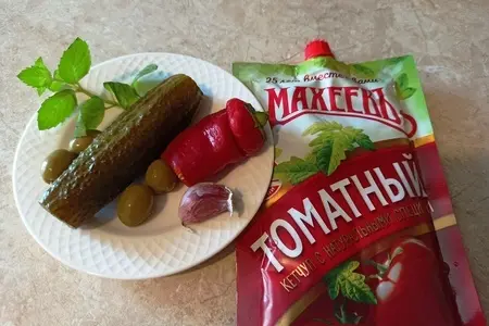 Закуска профессора преображенского с пикантным соусом #махеевъ: шаг 1
