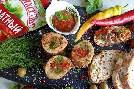 Закуска профессора преображенского с пикантным соусом #махеевъ: шаг 5