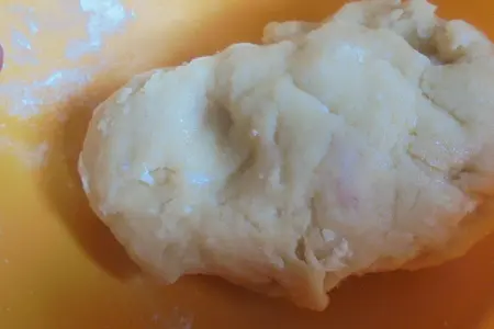 Персики с грецкими орехами и джемом #махеевъ в тесте: шаг 3