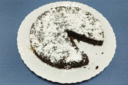 Брауни с бананами — рецепт вкусной выпечки в мультиварке: шаг 6