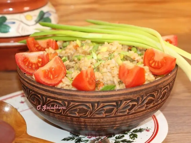 Рис с курицей и грибным соусом #махеевъ: шаг 15