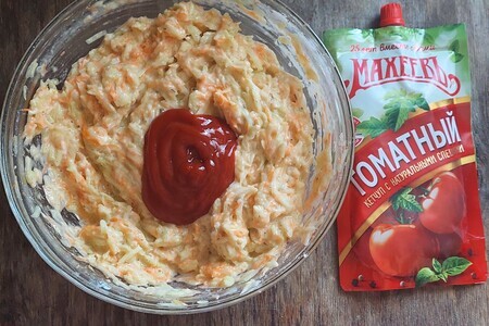 Кабачковый пирог с томатами и моцареллой #махеевъ : шаг 6