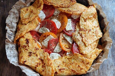 Кабачковый пирог с томатами и моцареллой #махеевъ : шаг 14