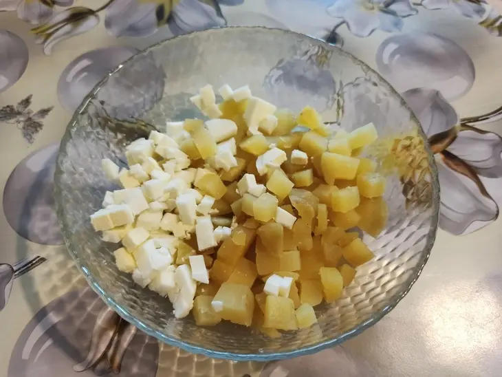 Салат с семгой и икорным соусом #махеевъ: шаг 4