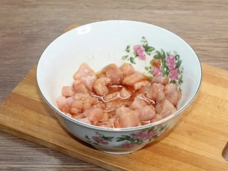 Сливочный кабачок с пряной курицей: шаг 3
