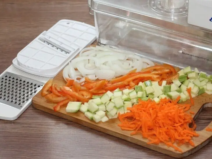Сливочный кабачок с пряной курицей: шаг 4
