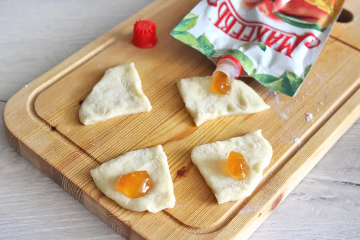 Отрывной пирог с джемом #махеевъ «русские кружева»: шаг 7