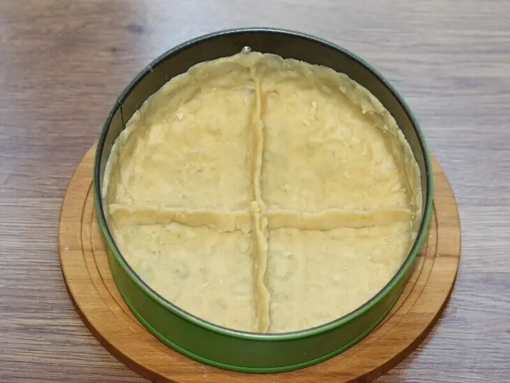 Песочный пирог с творогом и джемом #махеевъ: шаг 13