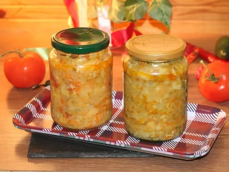 Овощной микс с кабачком: шаг 8