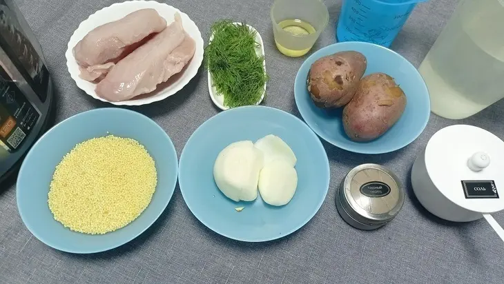 Полевой суп с курицей — рецепт вкусного супа в мультиварке: шаг 1