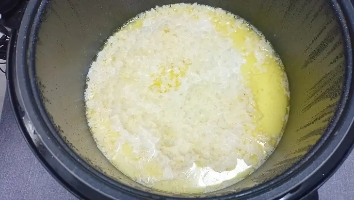 Каша "дружба" рис и пшено - рецепт вкусной каши для мультиварки: шаг 3
